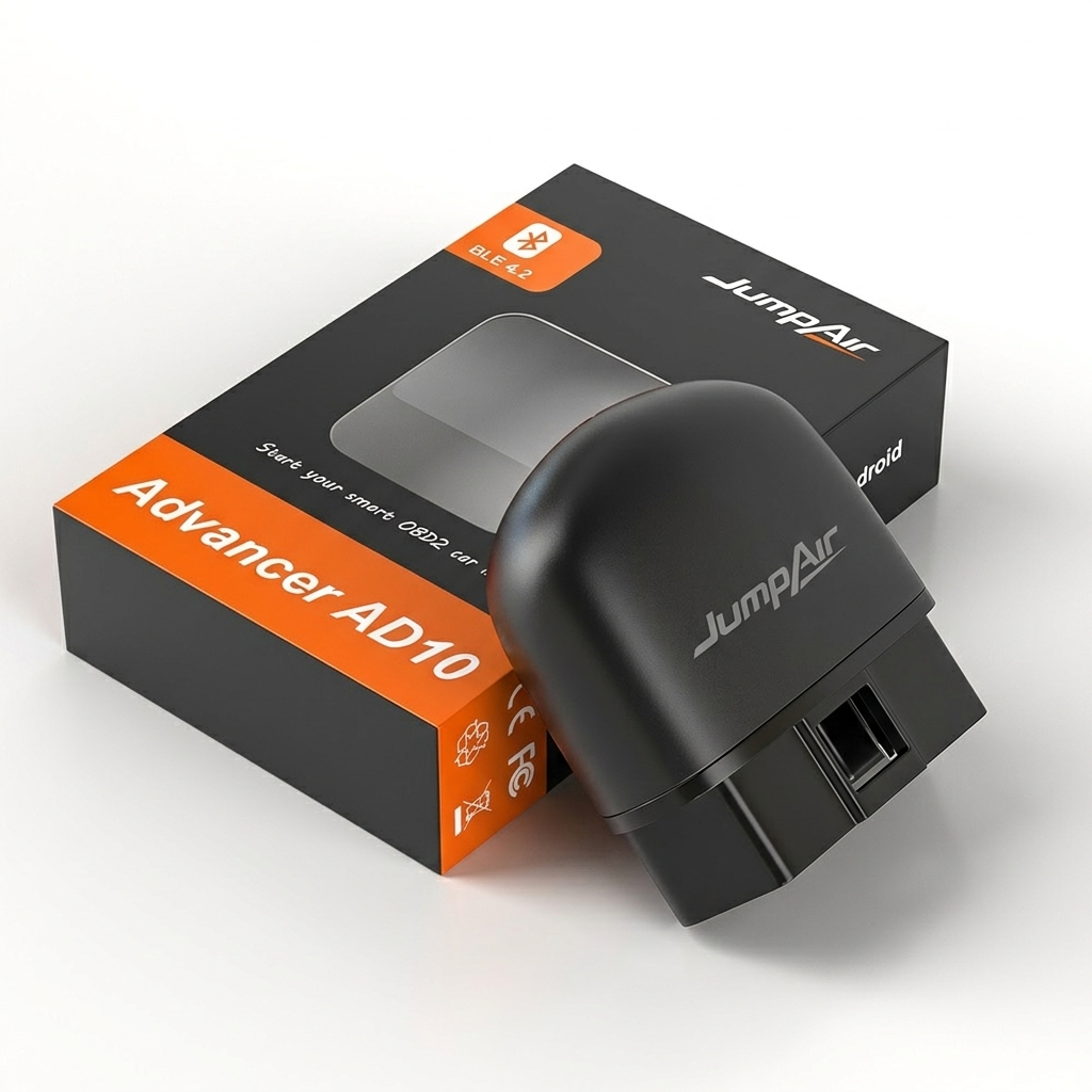 JumpAir OBD2 Bluetooth Diagnostic Scanner | Car Diagnostic Tool